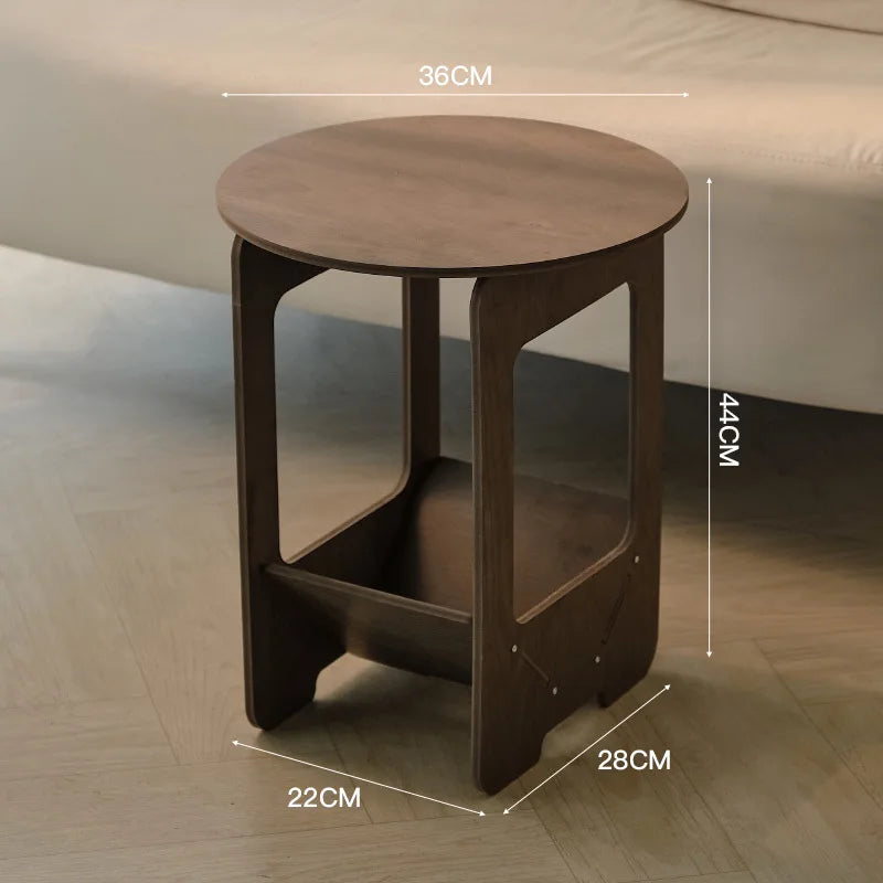 14 Inch Sofa, Side Table Bedroom Bedside Table Multifunctional Splicing Balcony Coffee Round Table Living Room Bookshelf The Home Essentials