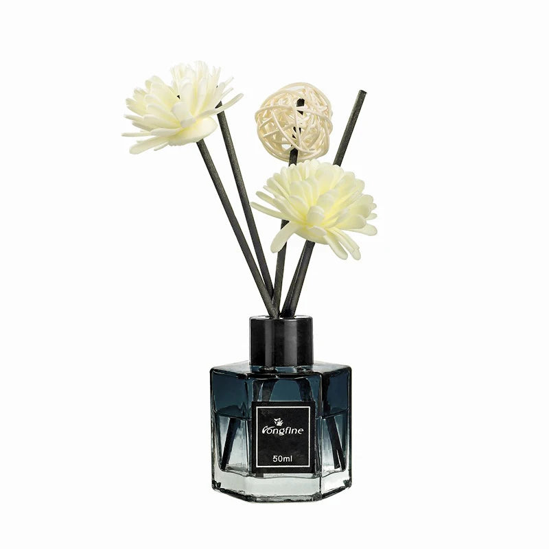 50ml Natural Essential Oils Air Freshener Romantic Aromatherapy Kits Gift Box Lavender Bergamot For Diffuser Home Bedroom Office The Home Essentials