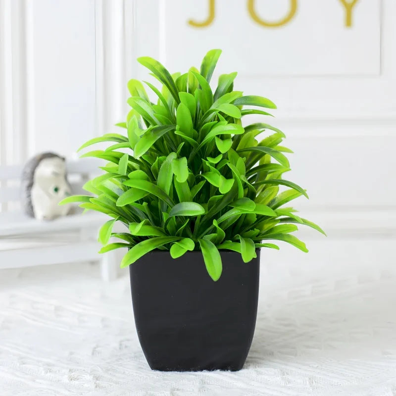 1pc Artificial green plants, home greening, outdoor gardens, office decoration, birthday, wedding and party scene decorations The Home Essentials