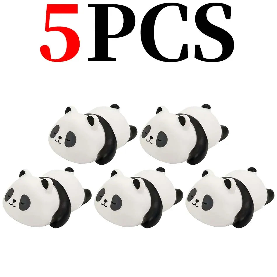 New Panda LED Night Light Living Room Cute Panda Plastic Lamp Bedside Decor Creative Kids Night Light Birthday Gift Decoration The Home Essentials