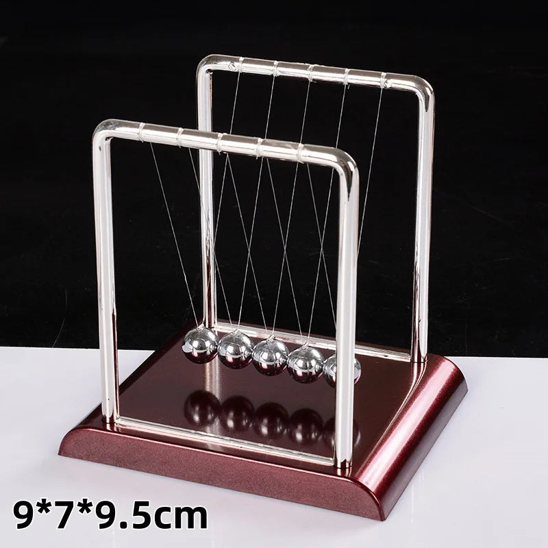 Rotation Perpetual Motion Newton Pendulum Balance Ball 24.5cm 9.65in 11cm 4.33in Physics Tumbler Home Desk Decorations Toy Gift The Home Essentials