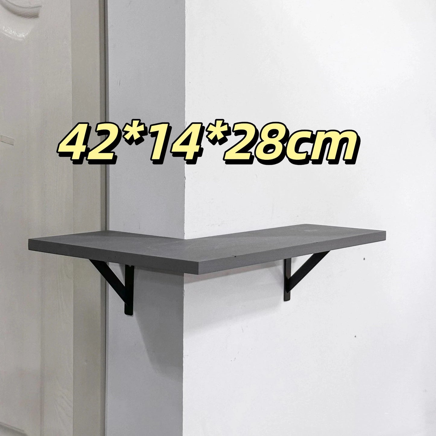 Space Saving Corner Wall Shelves Modern Corner Wall Mounted Shelves Delicate Wood Floating Shelves for Decoration The Home Essentials