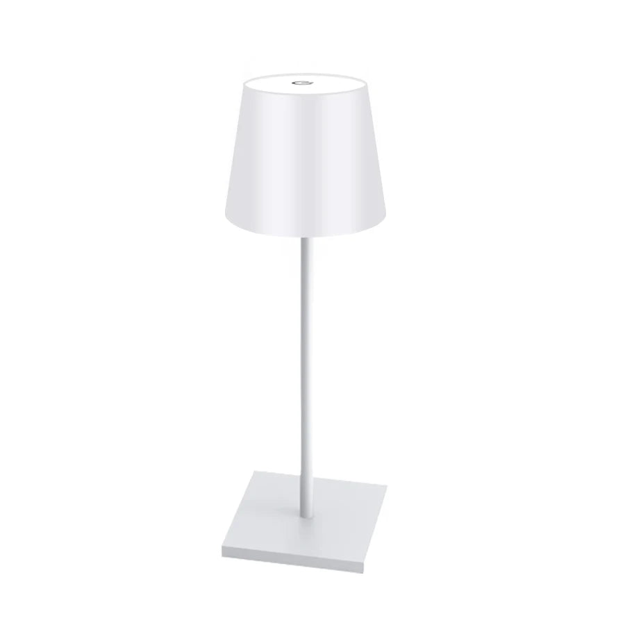Rechargeable LED Table Lamp Touch Switch 3 Levels Dimmable Desk Lights Bar Club Dinner Creative Decorative Ambient Lighting The Home Essentials