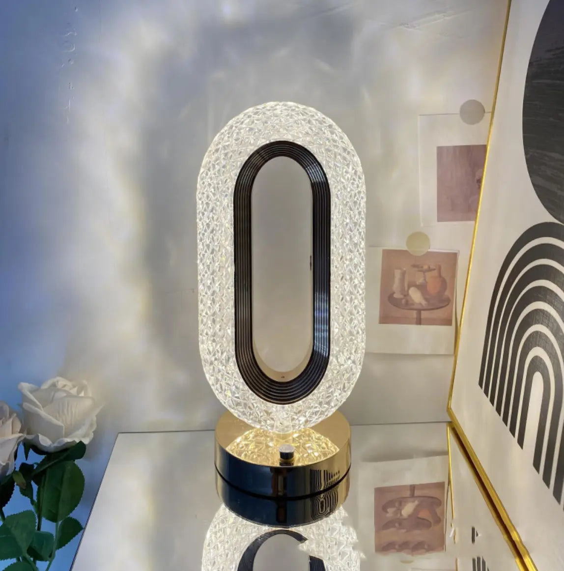 Modern Crystal Touch Lamp The Home Essentials