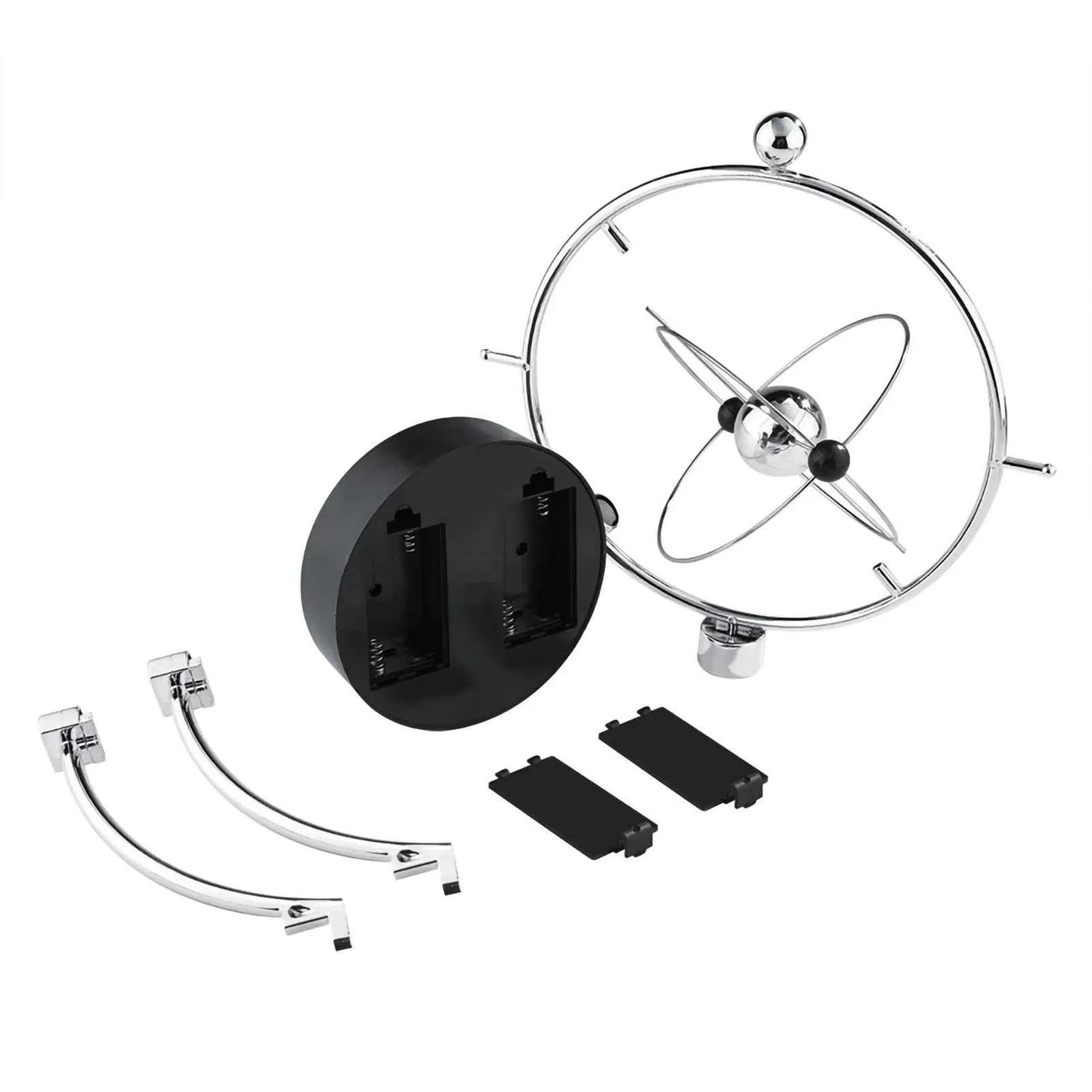 Rotation Perpetual Motion Newton Pendulum Balance Ball 24.5cm 9.65in 11cm 4.33in Physics Tumbler Home Desk Decorations Toy Gift