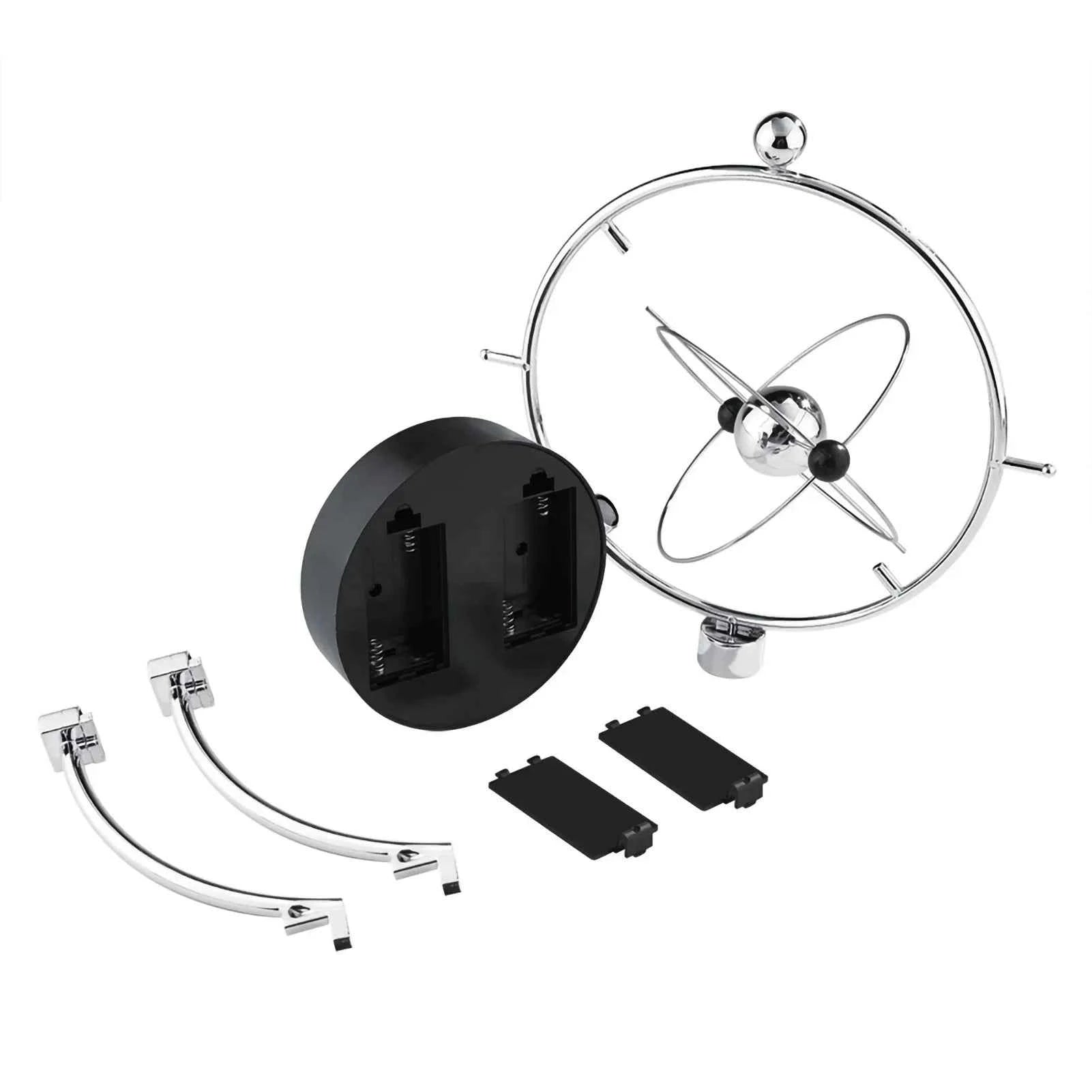 Rotation Perpetual Motion Newton Pendulum Balance Ball 24.5cm 9.65in 11cm 4.33in Physics Tumbler Home Desk Decorations Toy Gift