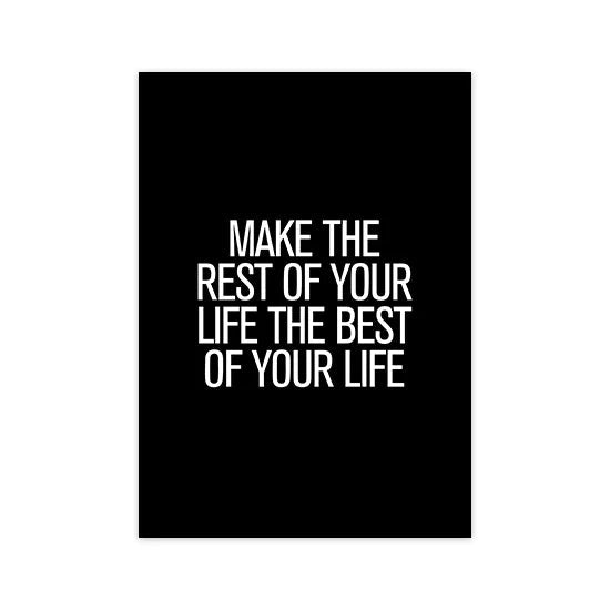 Nordic Motivational Quotes Text Posters Wall Art Pictures Print Letters Canvas Painting Office Home Living Room Decor The Home Essentials