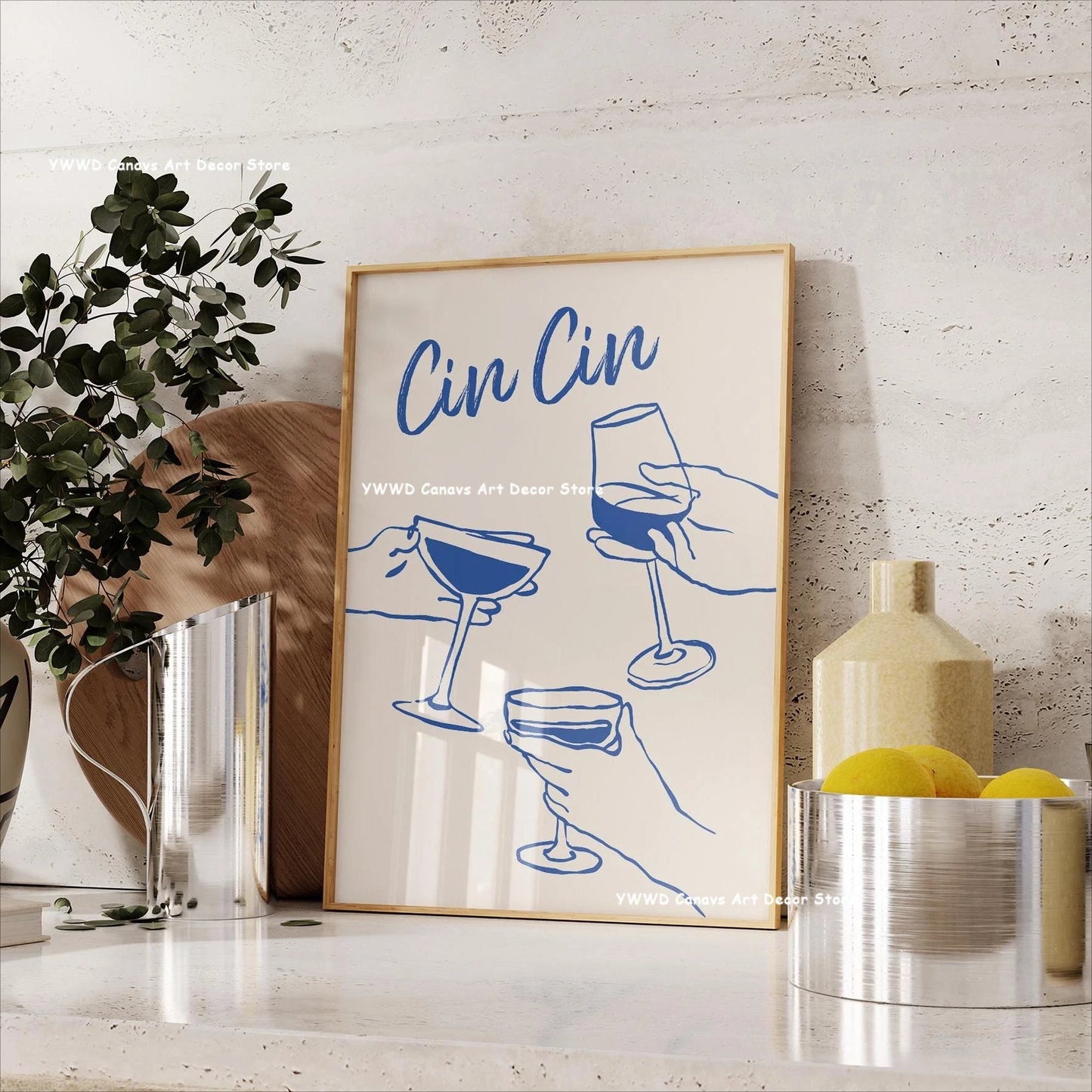 Bon Appetit Typesetting Kitchen Canvas Printing Moka Pot Espresso Art Poster for Modern Living Room Dining Room Home Decor Gift The Home Essentials