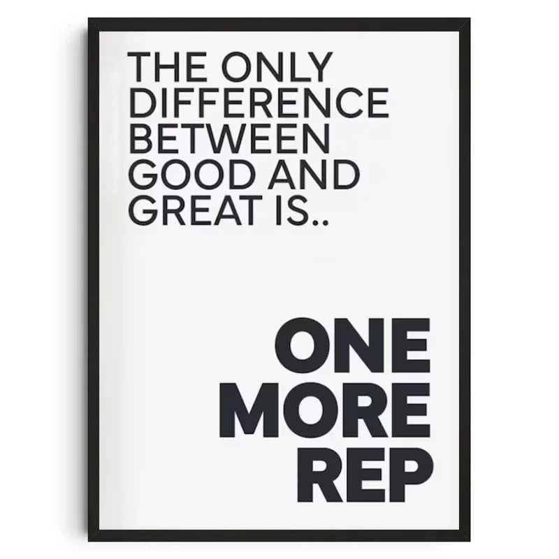 Gym Wall Art Poster Gym Inspirational Poster Home Gym Wall Decoration Gym Slogan Canvas Printing Decorative Painting Frameless The Home Essentials