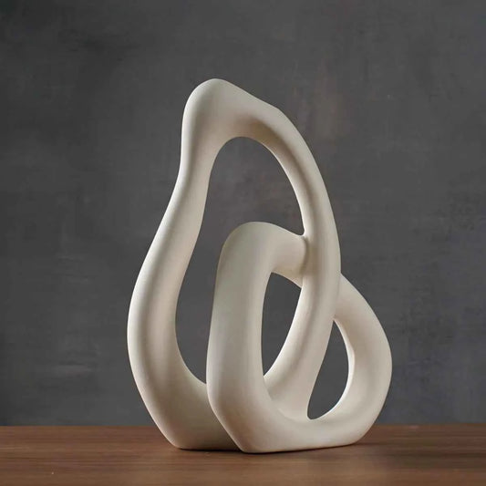CAPIRON-Abstract Ceramic Vase, Flower Arrangement, Living Room, Table Office, Home Decoration Accessories, Interior Pampas Grass