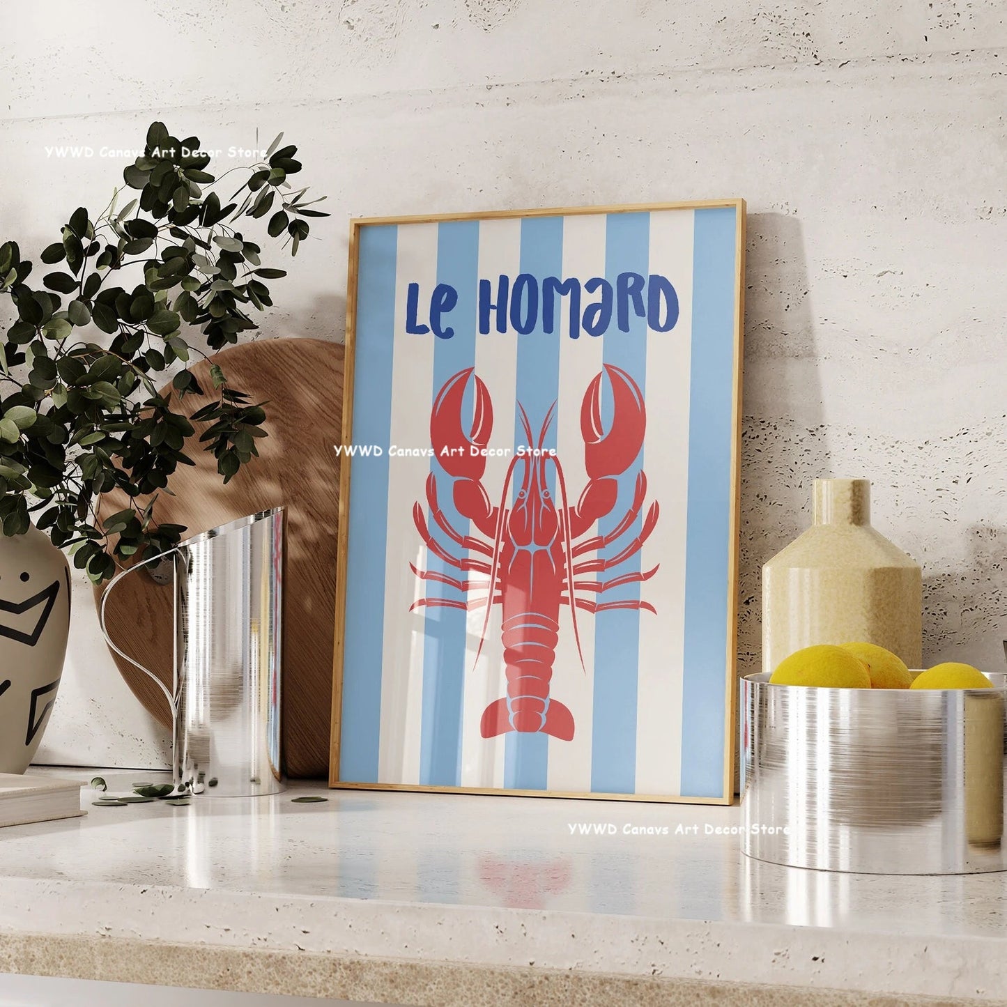 Bon Appetit Typesetting Kitchen Canvas Printing Moka Pot Espresso Art Poster for Modern Living Room Dining Room Home Decor Gift The Home Essentials