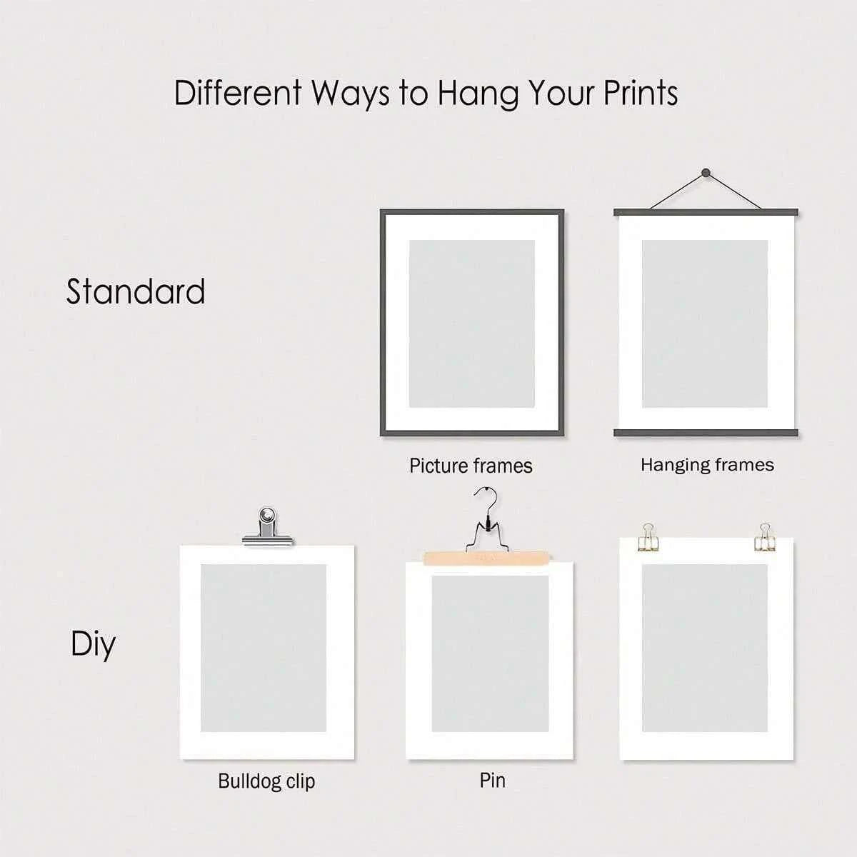 Vintage Coffee Plant Warm Stripes Canvas Prints Poster Retro MinimalistSuitable for Decoration in Living Rooms Bedrooms