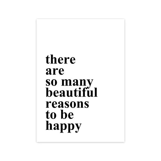 Nordic Motivational Quotes Text Posters Wall Art Pictures Print Letters Canvas Painting Office Home Living Room Decor The Home Essentials