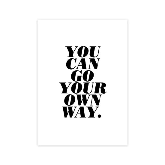 Nordic Motivational Quotes Text Posters Wall Art Pictures Print Letters Canvas Painting Office Home Living Room Decor The Home Essentials