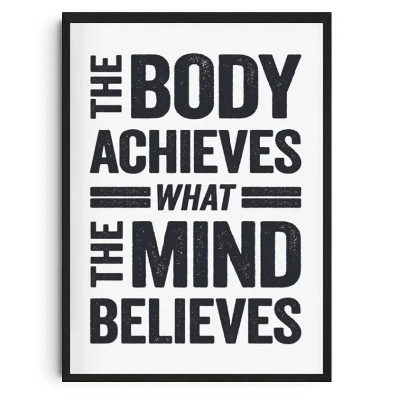 Gym Wall Art Poster Gym Inspirational Poster Home Gym Wall Decoration Gym Slogan Canvas Printing Decorative Painting Frameless The Home Essentials