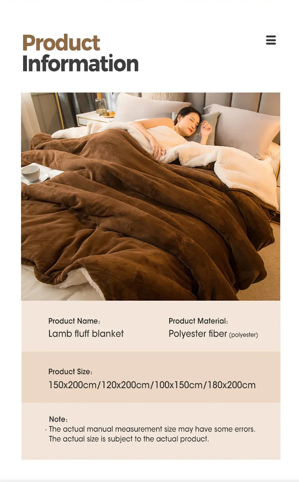 Wool Throw Blanket Keep Warm Winter Bed Blankets Double Sided Queen Duvet Cover Camping Double Bed Cover Bedspread On The Bed The Home Essentials