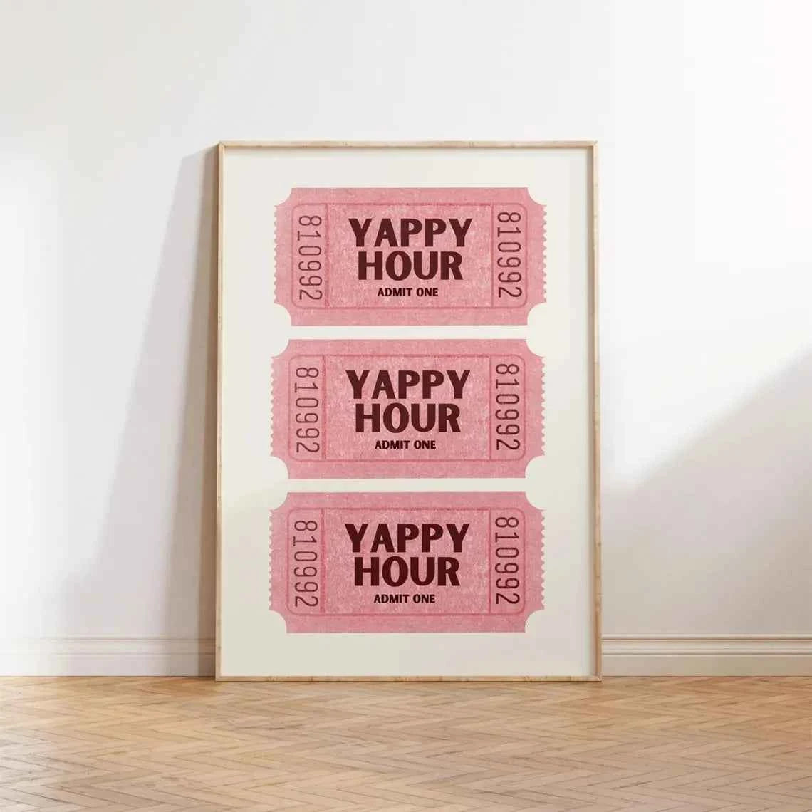 1pc Simple Trendy Text Printing Poster, Simple Canvas Wall Decoration, Modern Art Home Decoration, Living Room Decoration
