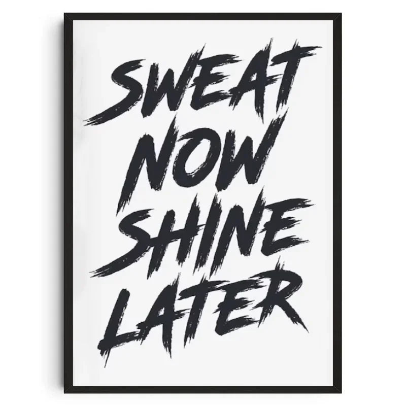 Gym Wall Art Poster Gym Inspirational Poster Home Gym Wall Decoration Gym Slogan Canvas Printing Decorative Painting Frameless The Home Essentials