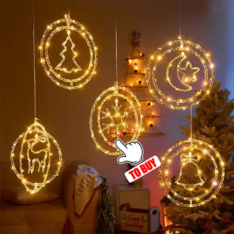 1/5/10pcs Fairy Lights String Button Battery Light Home Decor Living Bedroom Garden Christmas Wedding New Year Ornament Garland The Home Essentials
