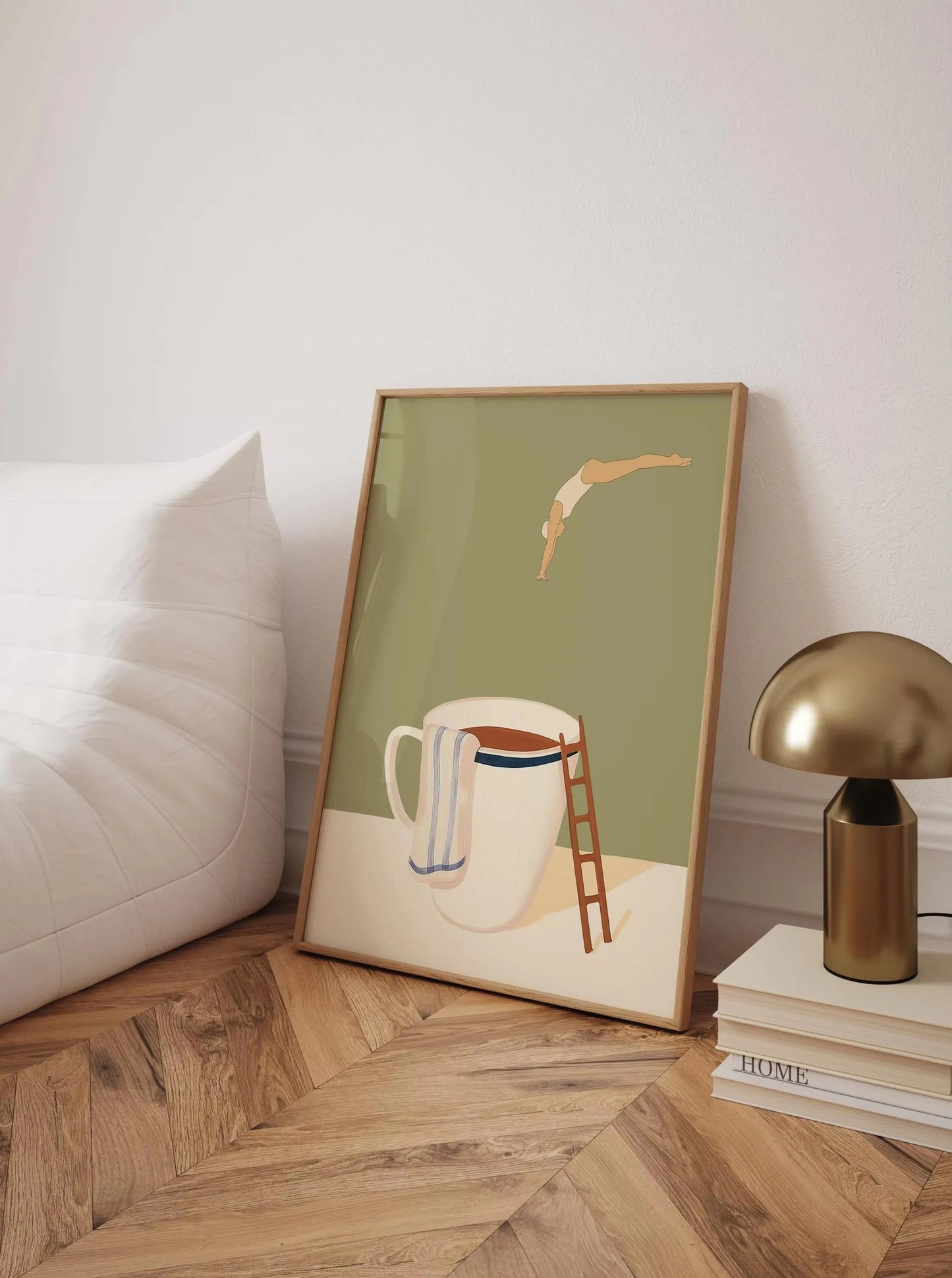 Coffee Diver Canvas Prints Kitchen Good Morning Coffee Wall Art Posters for Modern Living Room Home Decor Coffee Lovers Gifts The Home Essentials