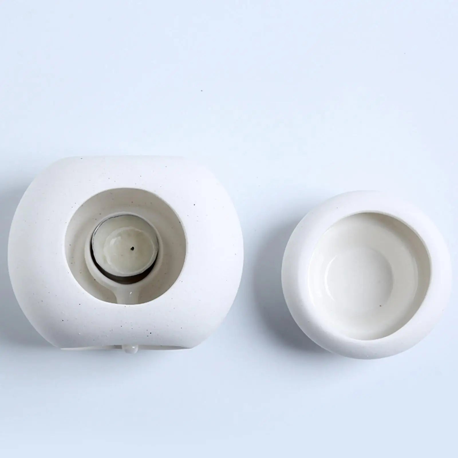 Home Decorative Aroma Burner Detachable Ceramic Oil Diffuser Candle Holder for Spa Yoga Bedroom The Home Essentials