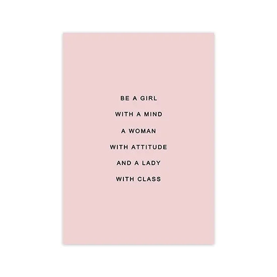 Nordic Motivational Quotes Text Posters Wall Art Pictures Print Letters Canvas Painting Office Home Living Room Decor The Home Essentials