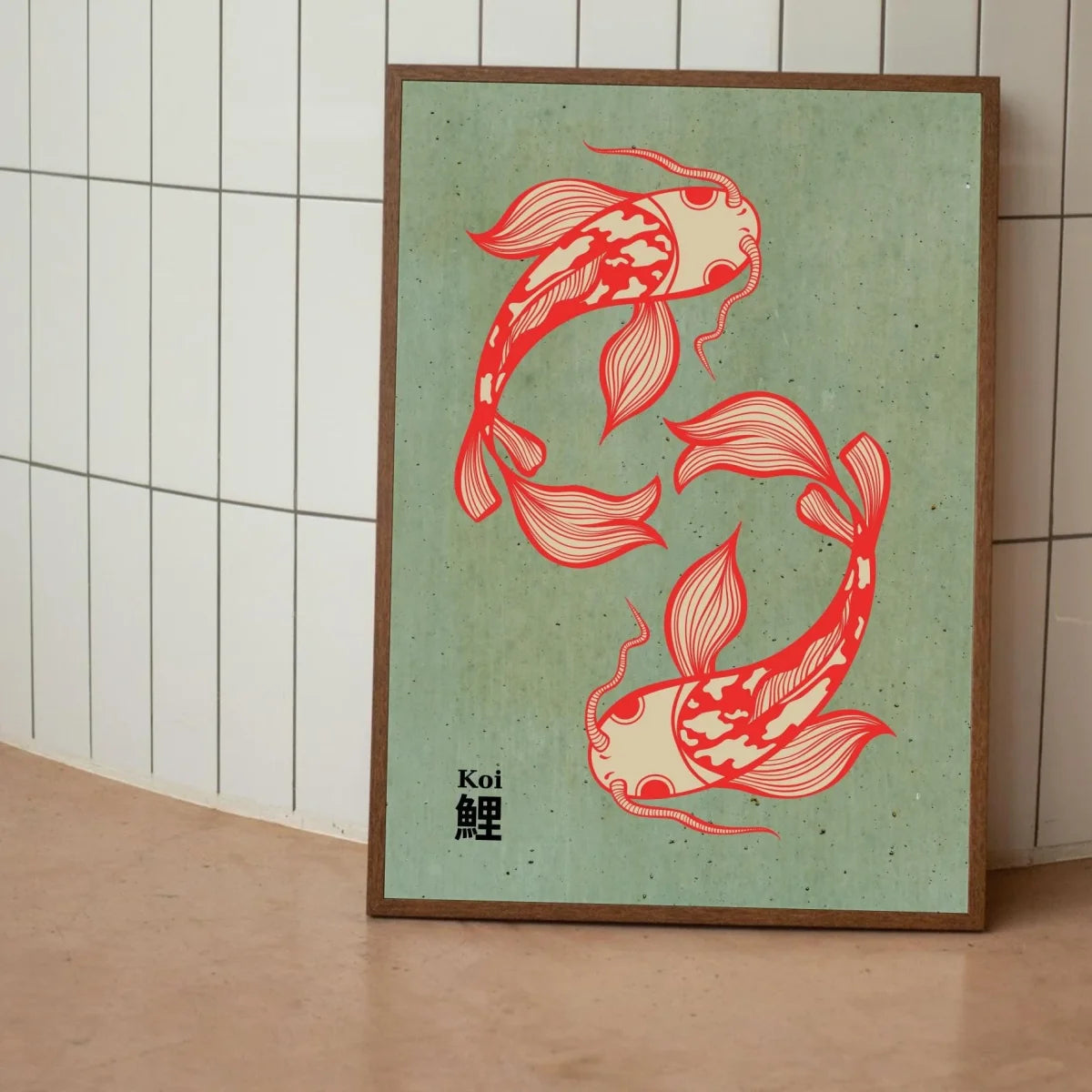 Japanese Red Koi Fish Canvas Prints Poster Modern Minimalism Aesthetic Art Prints Bedroom Kitchen Home Decor Art Poster Gifts The Home Essentials