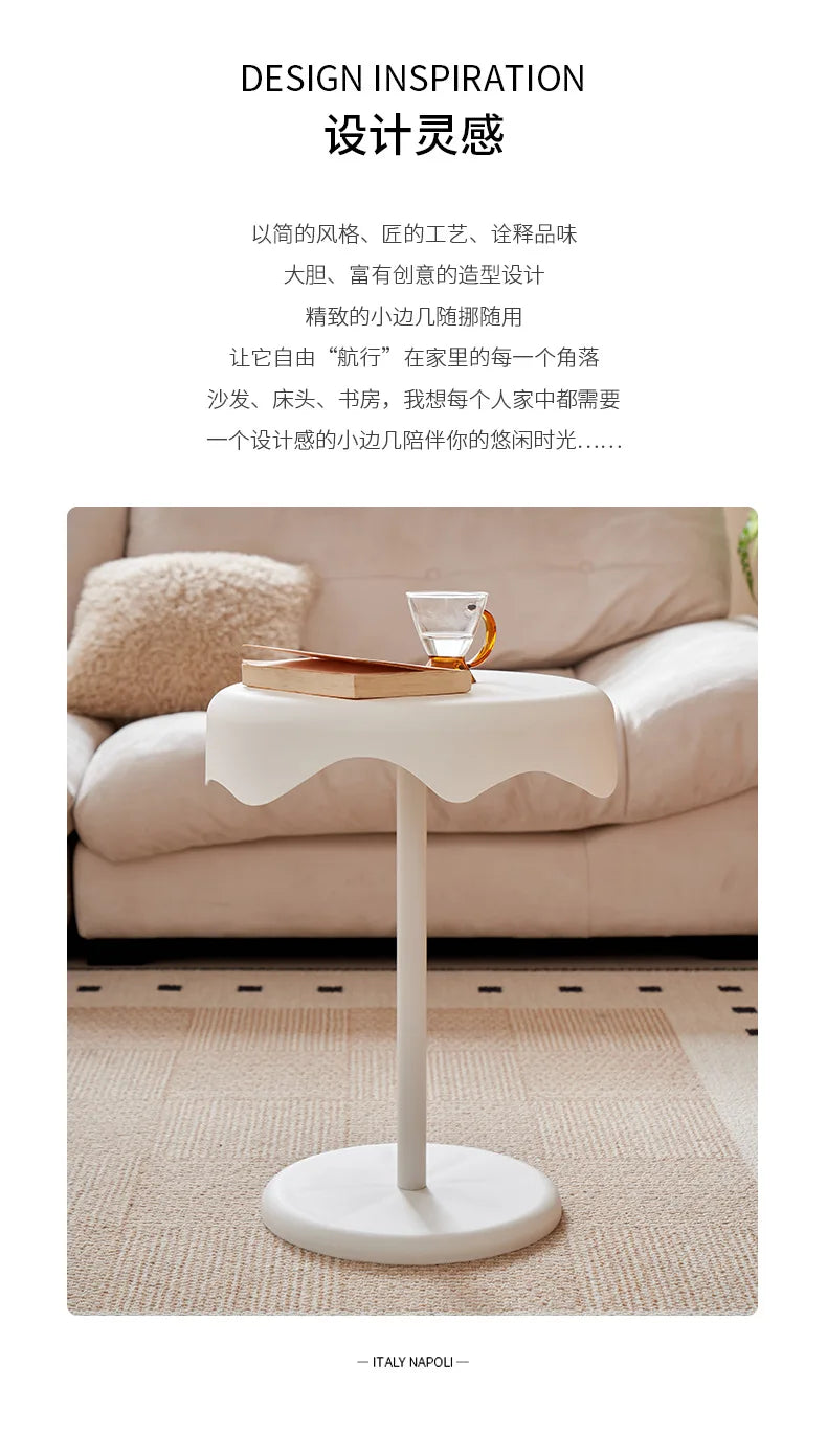 Internet celebrity ice cream rack coffee table mobile small side table bedside table tatami tea table sofa coffee table bed