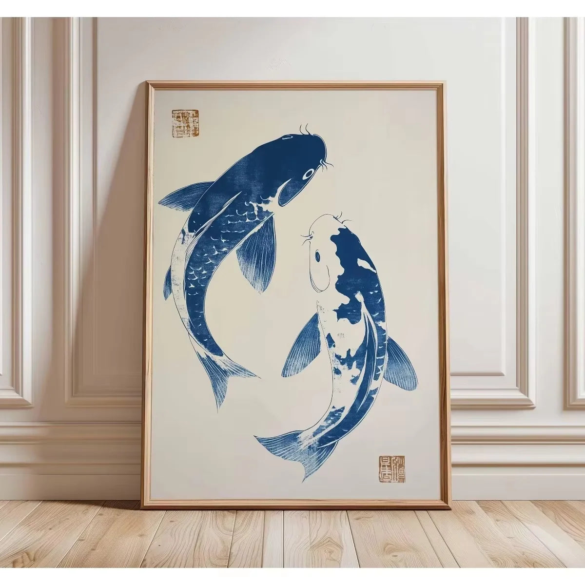 Japanese Red Koi Fish Canvas Prints Poster Modern Minimalism Aesthetic Art Prints Bedroom Kitchen Home Decor Art Poster Gifts The Home Essentials