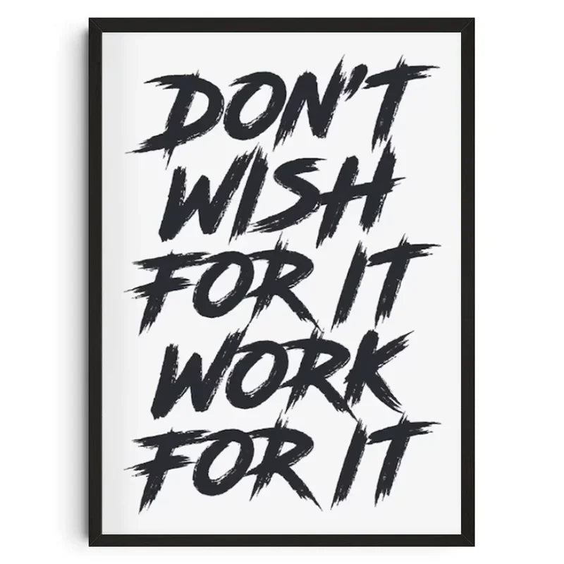 Gym Wall Art Poster Gym Inspirational Poster Home Gym Wall Decoration Gym Slogan Canvas Printing Decorative Painting Frameless The Home Essentials