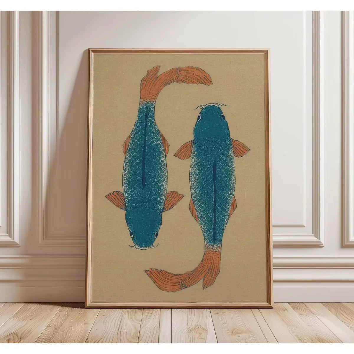 Japanese Red Koi Fish Canvas Prints Poster Modern Minimalism Aesthetic Art Prints Bedroom Kitchen Home Decor Art Poster Gifts The Home Essentials