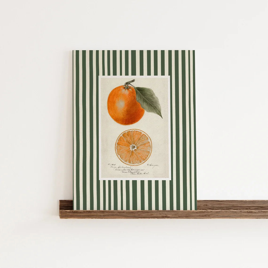Orange Wall Decor, Orange Fruit Poster, Farmhouse Kitchen Art Painting, Kitchen Prints, Trendy Food Art, Retro Kitchen Art, Frui The Home Essentials