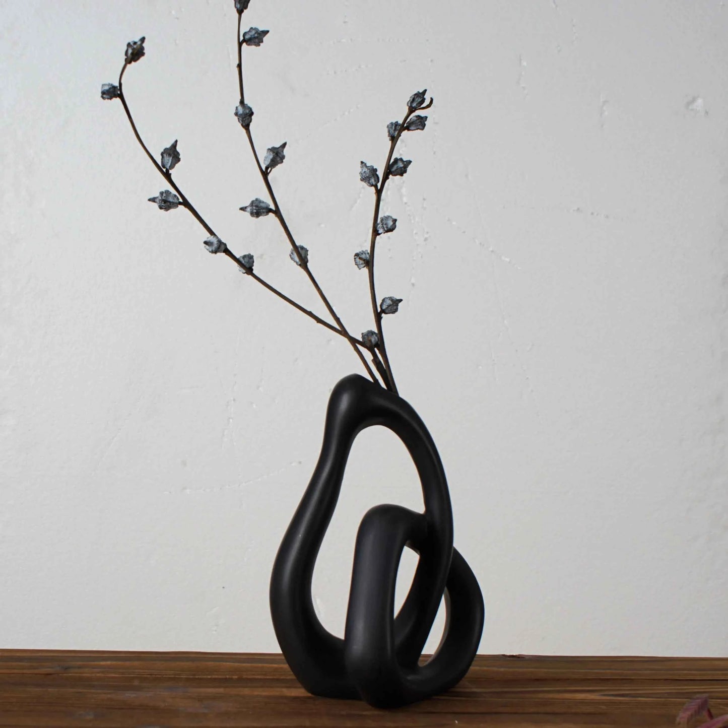CAPIRON-Abstract Ceramic Vase, Flower Arrangement, Living Room, Table Office, Home Decoration Accessories, Interior Pampas Grass