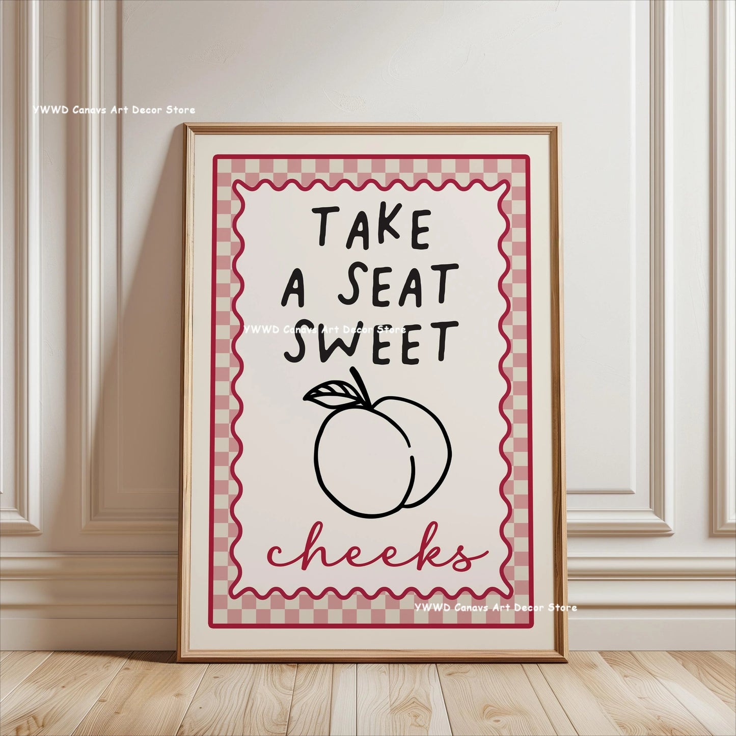 Wash Your Paws Black Cat Animal Canvas Print Funny Bathroom Quote Wall Art Poster for Modern Living Room Toilet Home Decor Gifts The Home Essentials