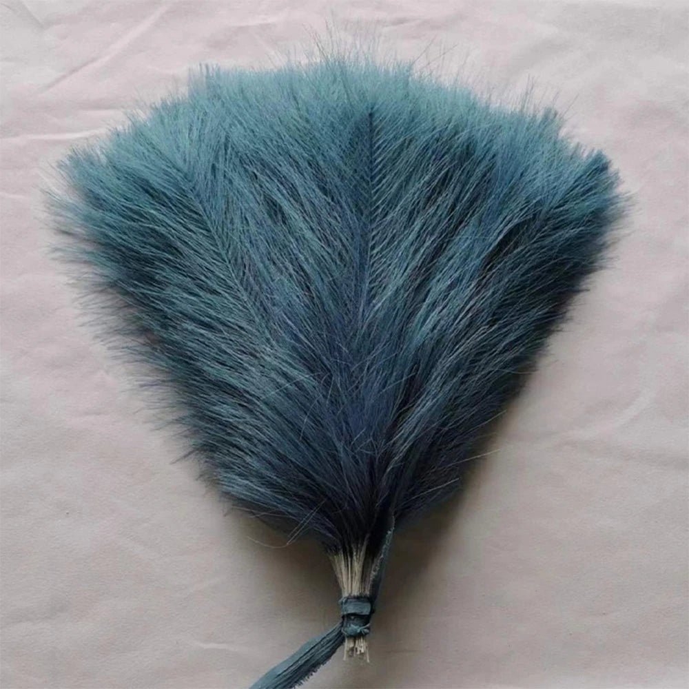 5/10/20PCS Fluffy Pampas Grass Boho Decor Artificial Flower Fake Plant Reed Simulated Party Wedding Home Decoration 42CM The Home Essentials
