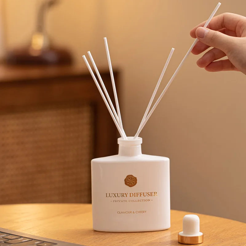 Reed Diffuser & Scented Candle Gift Set, Fragrance Diffuser & Soy Wax Candles in Glass Jar, Natural Candles Gifts for Home Decor The Home Essentials