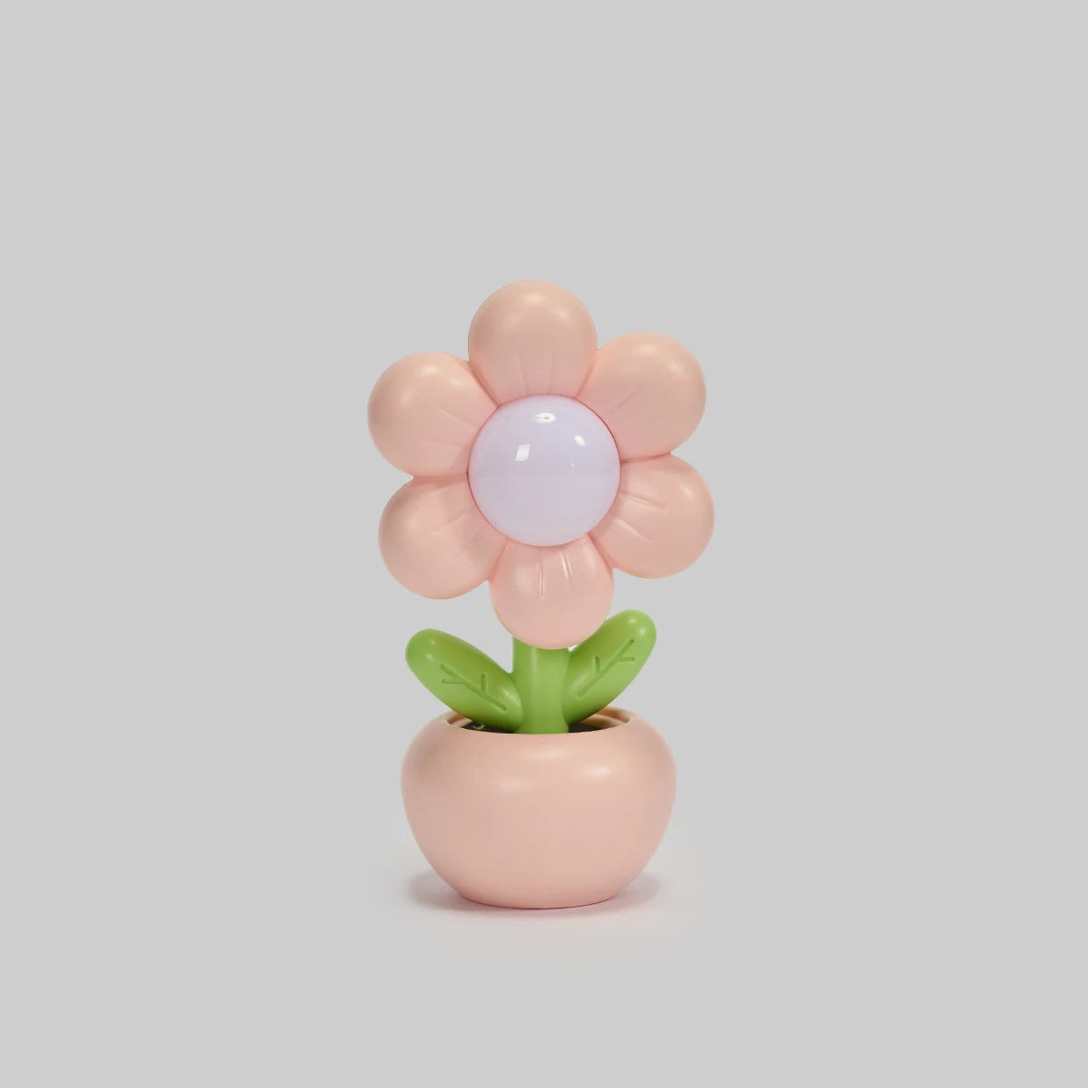Mini LED Floral Potted Night Light For Bedroom Desk Mini Table Lamp Desktop Children's Gift Creative Decoration Night Lamp