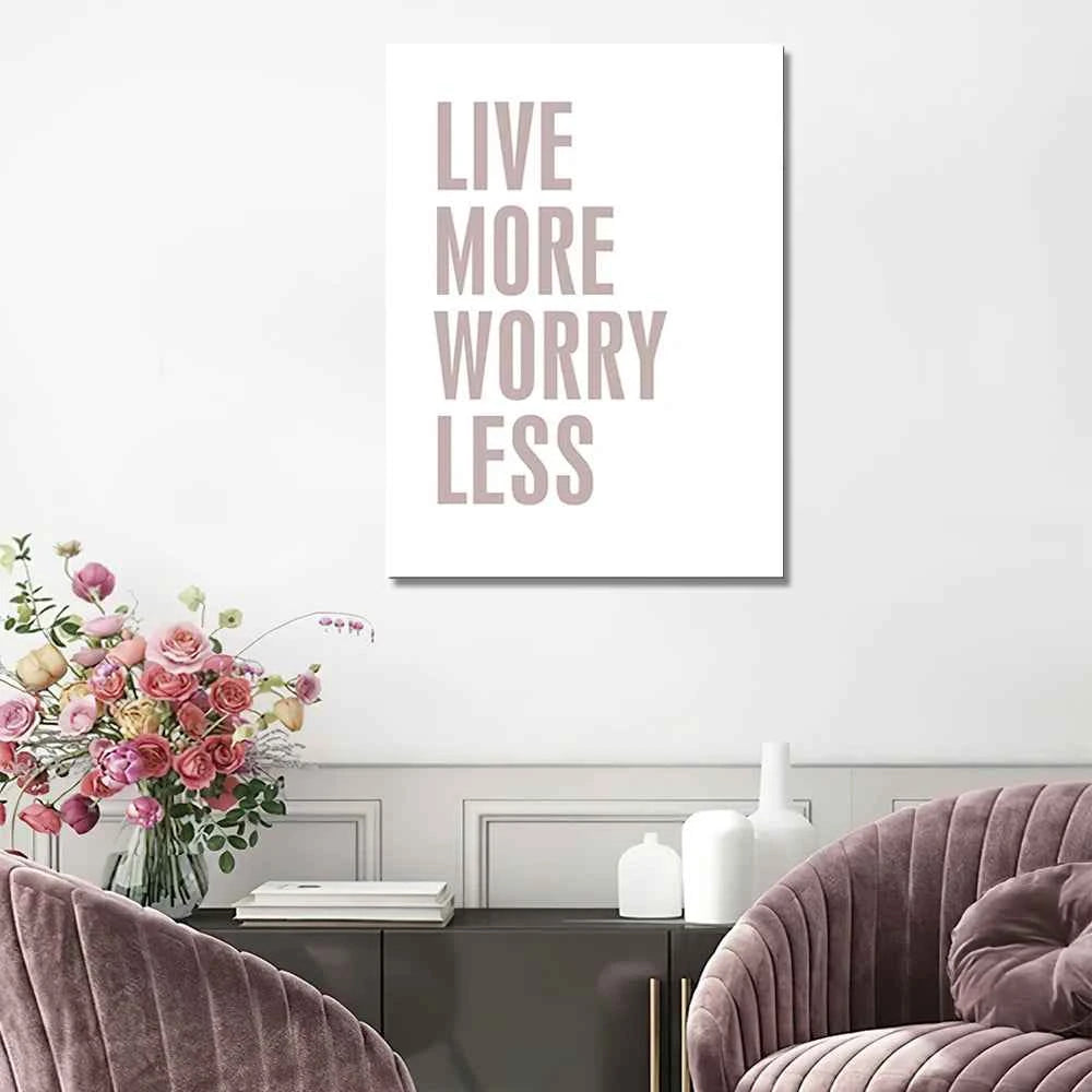 Nordic Motivational Quotes Text Posters Wall Art Pictures Print Letters Canvas Painting Office Home Living Room Decor