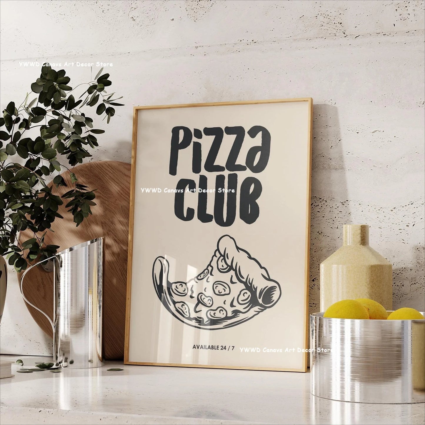 Bon Appetit Typesetting Kitchen Canvas Printing Moka Pot Espresso Art Poster for Modern Living Room Dining Room Home Decor Gift The Home Essentials