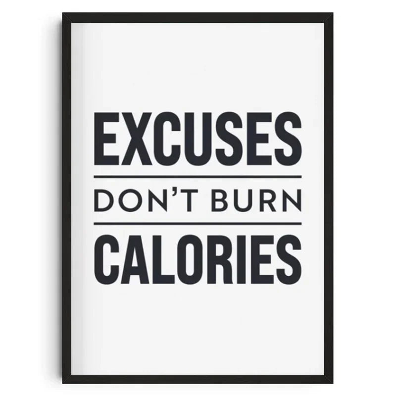 Gym Wall Art Poster Gym Inspirational Poster Home Gym Wall Decoration Gym Slogan Canvas Printing Decorative Painting Frameless The Home Essentials