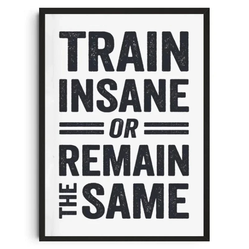 Gym Wall Art Poster Gym Inspirational Poster Home Gym Wall Decoration Gym Slogan Canvas Printing Decorative Painting Frameless The Home Essentials