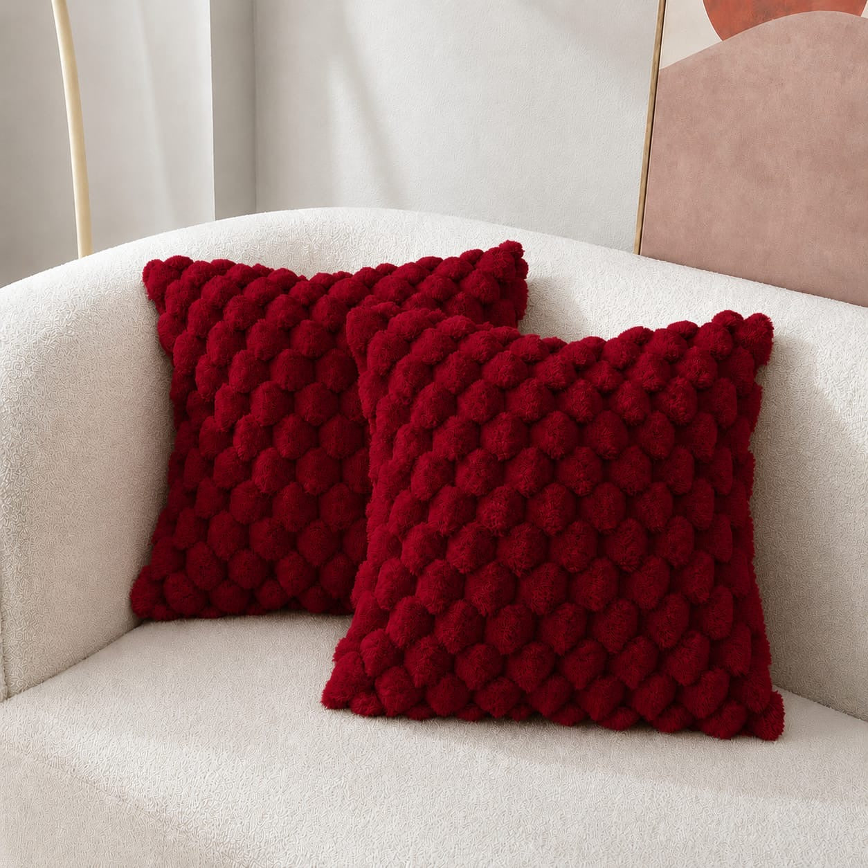 3D Soft Plush Throw Pillowcase for Sofa & Bedroom The Home Essentials