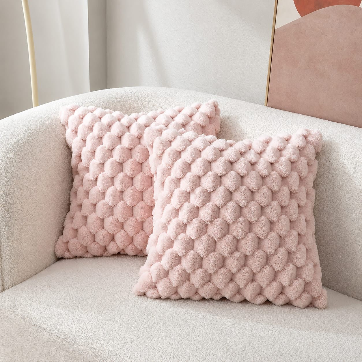 3D Soft Plush Throw Pillowcase for Sofa & Bedroom The Home Essentials